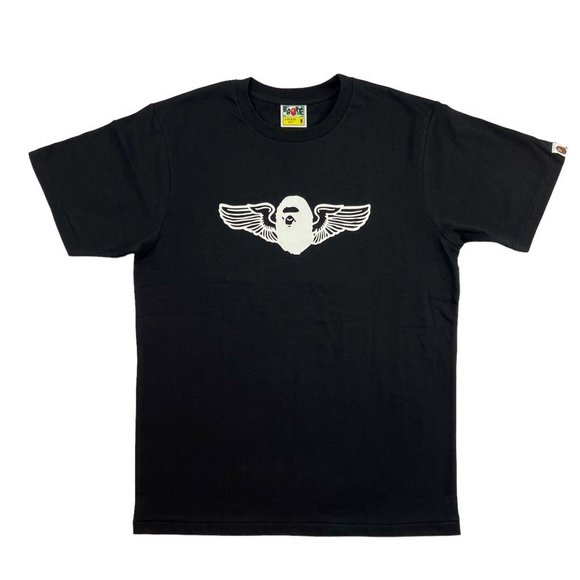 NEW Bape Ape Head Wings Logo Tee